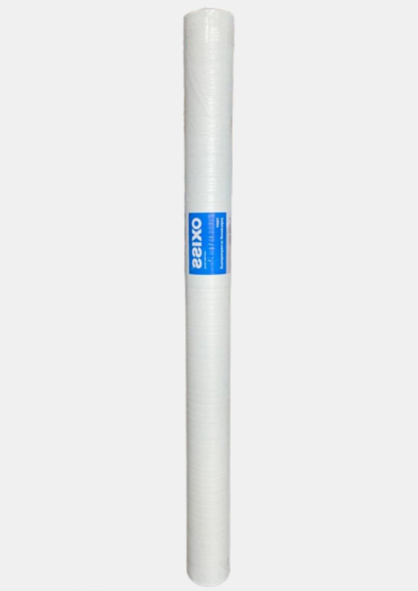 Тент укрывной огнеупорный 2х100 м, плотность 180 гр/м2, белый